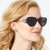 Brighton Social Lite Sunglasses Black-Silver