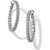 Brighton Twinkle Splendor Medium Hoop Earrings Silver