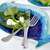 Casafina Dori Atlantic Blue Medium Fish Shaped Platter