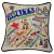 Cat Studio Embroidered Pillow - Route 66