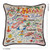 Cat Studio Embroidered State Pillow - Hawaii