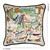 Cat Studio Embroidered State Pillow - Vermont