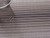 Chilewich Block Stripe Shag Big Mat 36X60 Taupe