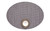 Chilewich Thatch Oval Table Mat 14x19.25 Placemat - Pewter