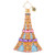 Christopher Radko Paris Is Sweet Gingerbread Eiffel Tower Gem Ornament