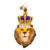 Christopher Radko Roaring Royalty Lion Ornament