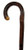 Sierra Chestnut Crook Walking Stick Cane by Concord