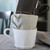 Costa Nova Luzia White Coffee Cup And Saucer 5 oz - Set of 6