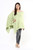 Darzzi Blush Green Pointelle Poncho