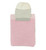 Darzzi Light Pink Grey Combo Sia Baby Blanket & Beanie Set