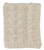 Darzzi Stone Natural Marled Chunky Braid Throw