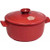 Emile Henry Burgundy Round Stewpot 4.2 Qt.