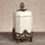 GG Collection Gracious Goods Medium Provencial Canister with Metal Base