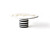 Happy Everything Black Stripe 11in. Cake Stand