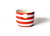 Happy Everything Red Stripe Happy Everything Big Bowl