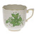 Herend Chinese Bouquet Green Mocha Cup (4 Oz)