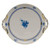 Herend Chinese Bouquet Blue Round Tray With Handles 11.25 inch D