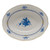 Herend Chinese Bouquet Blue Oval Vegetable Dish 10 inch L X 8 inch W