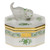 Herend Chinese Bouquet Green Small Octagonal Box - Cat 2.5 inch