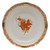 Herend Chinese Bouquet Rust Tea Saucer 6 inch D