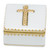 Herend Porcelain Fishnet Box Yellow Prayer Box 2L X 1.5H