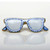 Herend Shaded Sapphire Blue Fishnet Figurine - Sunglasses 3.25 inch L X 1.25 inch W
