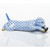 Herend Shaded Blue Fishnet Figurine - Little Rascal Dog 4 inch L X 1.25 inch H