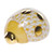 Herend Shaded Butterscotch Fishnet Figurine - Lucky Ladybug 1.75 inch L X 1 inch H