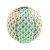 Herend Porcelain Fishnet Green Beach Ball 1.75W X 1.75H