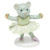 Herend Shaded Lime Fishnet Figurine - Ballerina Bear 1.75 inch L X 2.75 inch H