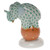 Herend Green Fishnet Figurine - Dancing Elephant 2.75 inch H