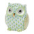 Herend Lime Fishnet Figurine - Owlet 1.25 inch H X 1.25 inch W