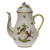 Herend Rothschild Bird Coffee Pot With Rose (36 Oz) 8.5