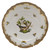 Herend Rothschild Bird Chocolate Brown Border Salad Plate - Motif 02 7.5 inch D