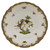 Herend Rothschild Bird Chocolate Brown Border Dinner Plate - Motif 11 10.5 inch D