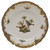Herend Rothschild Bird Chocolate Brown Border Bread & Butter Plate - Motif 05 6