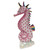 Herend Raspberry Fishnet Figurine - Sea Horse 4 inch H