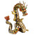 Herend Reserve Collection Medieval Dragon Figure 9.75 inch L X 13.25