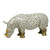 Herend Porcelain Rhinoceros 10L X 4.5H