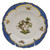 Herend Rothschild Bird Blue Border Bread & Butter Plate - Motif 11 6 inch