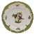 Herend Rothschild Bird Green Border Bread & Butter Plate - Motif 12 6 inch