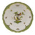 Herend Rothschild Bird Green Border Dinner Plate - Motif 03 10.5 inch D