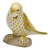 Herend Porcelain Shaded Butterscotch Parakeet 4L X 2.75H