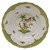 Herend Rothschild Bird Green Border Rim Soup - Motif 03 9.5 inch D