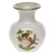 Herend Rothschild Bird Medium Bud Vase With Lip 2.75 inch H