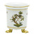 Herend Porcelain Rothschild Bird Mini Cachepot with Feet 3.75L X 4H