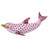 Herend Porcelain Shaded Raspberry Pink Playful Dolphin 4L X 1.5H