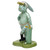 Herend Porcelain Shaded Green Golf Bunny 2.25L X 4.25H