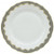Herend Porcelain White with Gray Border Dinner Plate 10.5D - Gray