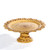 Intrada Italy Footed Cake Plate Small Honey 11"D